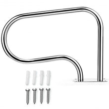 Load image into Gallery viewer, Stainless Steel Swimming Pool Hand Rail with Base Plate