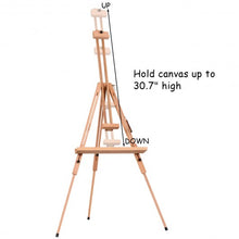 Load image into Gallery viewer, Foldable Wood Tripod Sketching Easel