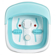Load image into Gallery viewer, Foot Spa Bath Motorized Massager with Heat Red Light-Green