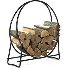 Load image into Gallery viewer, 40-inch Tubular Steel Firewood Storage Rack
