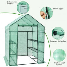 Load image into Gallery viewer, Walk-in Greenhouse 56'' x 56'' x 77'' Gardening with Observation Windows