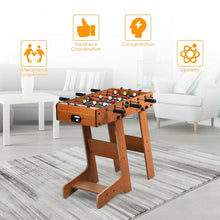 Load image into Gallery viewer, 27" Indoor Folding Christmas Gift Foosball Table