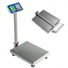 Load image into Gallery viewer, 660 lbs Weight Platform Scale Digital Floor Folding Scale
