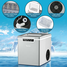 Load image into Gallery viewer, 26Lbs/24H Portable Ice Maker Machine Countertop