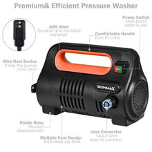 Load image into Gallery viewer, 1800 PSI Portable Electric High Pressure Washer 1.96 GPM 1800 W-Orange