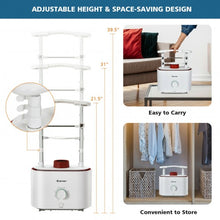 Load image into Gallery viewer, Inflatable Drying and Ironing Machine 1050W Automatic Garment Steamer-White