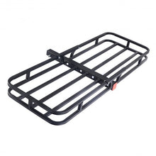 Load image into Gallery viewer, 500 LBS Steel Cargo Carrier Luggage Basket 2" Receiver Hitch Hauler