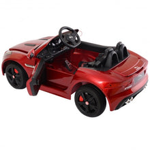 Load image into Gallery viewer, Jaguar F-TYPE 12V Battery Power Kids Ride On Car Licensed MP3 RC Remote Control-Red