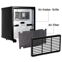 Load image into Gallery viewer, 1500 W Electric Portable Remote Infrared Heater Black