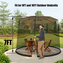 Load image into Gallery viewer, 9' to 10' Outdoor Umbrella Table Screen Mosquito Bug Insect Net