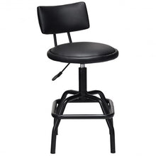 Load image into Gallery viewer, Adjustable Swivel Vintage PU Leather Bar Stool
