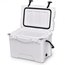 Load image into Gallery viewer, 20QT Handle Lockable Fishing Camping Cooler Ice Chest