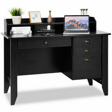 Load image into Gallery viewer, Computer Desk PC Laptop Writing Table Workstation -Black