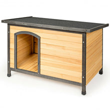 Load image into Gallery viewer, Wood Extreme Weather Resistant Pet Log Cabin-M