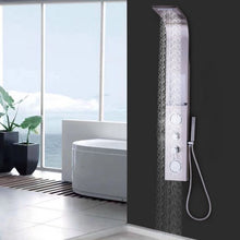 Load image into Gallery viewer, 57" Stainless Steel Massage Jets Hand Shower Shower Panel