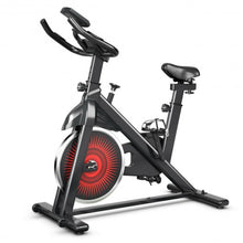 Load image into Gallery viewer, Indoor Silent Belt Drive Adjustable Resistance Cycling Stationary Bike