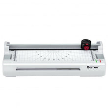 Load image into Gallery viewer, 9" Hot and Cold Paper Trimmer with 25 Pouches and Corner Rounder-White