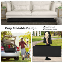 Load image into Gallery viewer, Gymnastics PU Mat Thick Folding Panel Gym Fitness Exercise-Black