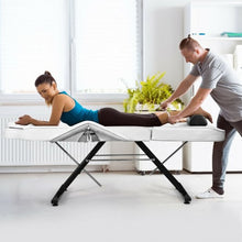 Load image into Gallery viewer, Massage Tattoo Facial Beauty Spa Salon Chair with Stool-White