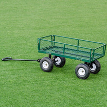 Load image into Gallery viewer, Heavy Duty Garden Utility Cart Wagon Wheelbarrow