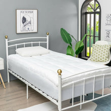 Load image into Gallery viewer, Mattress Pad Cover Padded Topper Soft Quilted Fitted Deep Pocket-Twin Size