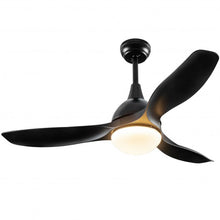 Load image into Gallery viewer, Modern 48" Ceiling Fan with Dimmable LED Light &Remote Control Reversible Blades