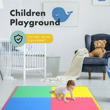 Load image into Gallery viewer, 12PCS Kid’s Puzzle Exercise Play Mat -Color