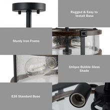 Load image into Gallery viewer, 3-Light Living Room Retro Flush Mount Ceiling Light