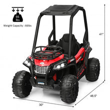 Load image into Gallery viewer, 12V Kids RC Electric Ride On Off-Road UTV Truck with MP3 and Light-Red