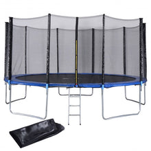 Load image into Gallery viewer, 15' Trampoline Combo with Ladder & Rain Cover