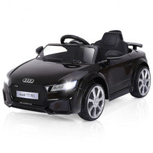 Load image into Gallery viewer, 12V Audi TT RS Electric Remote Control MP3 Kids Riding Car-Black