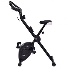 Load image into Gallery viewer, 45 Height Resistance Adjustable Folding Magnetic Exercise Bike-Black