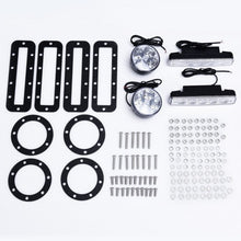 Load image into Gallery viewer, Jeep Wrangler JK Winch Plate Front Bumper w/ LED Lights