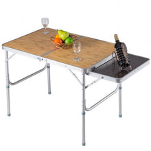 Load image into Gallery viewer, Aluminum Folding Picnic Camping Table with MDF Table Top
