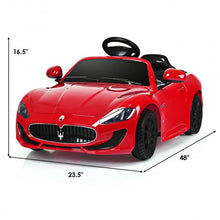Load image into Gallery viewer, Maserati 12 V Licensed Electric Kids Riding Car