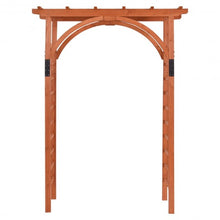 Load image into Gallery viewer, Garden Archway Arch Lattice Trellis Pergola for Climbing Plants &Outdoor Wedding