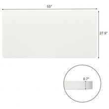 Load image into Gallery viewer, 55" One-Piece Universal Tabletop for Standard and Sit to Stand Desk Frame-White