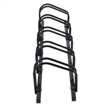 Load image into Gallery viewer, 5 Bike Bicycle Stand Parking Garage Storage Organizer-Black