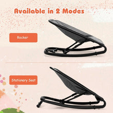 Load image into Gallery viewer, 2-in-1 Adjustable Baby Bouncer and Rocker-Gray