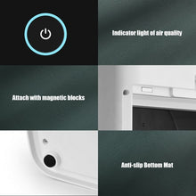 Load image into Gallery viewer, 800 sq.ft Air Purifier True HEPA Filter Carbon Filter Air Cleaner Home Office