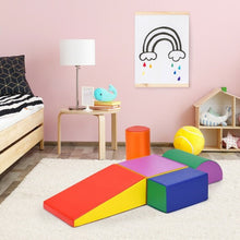Load image into Gallery viewer, Crawl Climb Foam Shapes Playset Softzone Toy
