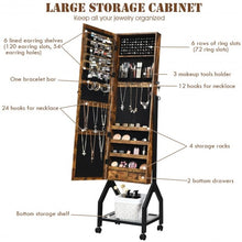 Load image into Gallery viewer, 2-in-1 Lockable Large Capacity Jewelry Organizer