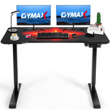 Load image into Gallery viewer, Electric Standing Gaming Desk with Height Adjustable Splice Board