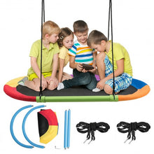 Load image into Gallery viewer, 60" Saucer Surf Outdoor Adjustable Swing Set-Colorful