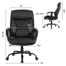 Load image into Gallery viewer, Big & Tall 500lb Massage Office Chair-Black