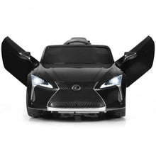 Load image into Gallery viewer, Kids Ride Lexus LC500 Licensed Remote Control Electric Vehicle-Black