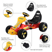 Load image into Gallery viewer, Go Kart Kids Ride On Car Pedal Powered Car 4 Wheel Racer Toy Stealth Outdoor-Red