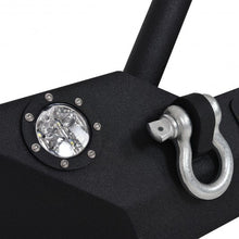 Load image into Gallery viewer, Jeep Wrangler JK Winch Plate Front Bumper w/ LED Lights