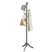 Load image into Gallery viewer, Adjustable Wooden Tree Coat Rack with 8 Hooks-Gray
