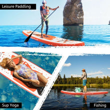 Load image into Gallery viewer, Inflatable Stand Up Paddle Board with Backpack Aluminum Paddle Pump-L
